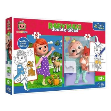 Puzzle 2x10 Baby Maxi Cocomelon Przyjaciele TREFL