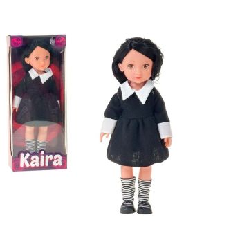 Lalka 33cm w czarnej sukience