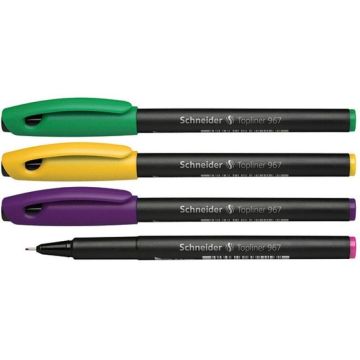 Zestaw cienkopisów Topliner 967 0,4mm 4 kolory