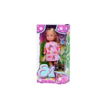 Evi z pieskami na spacerze 12cm