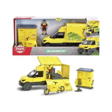 City Zestaw z pojazdem DHL 25cm
