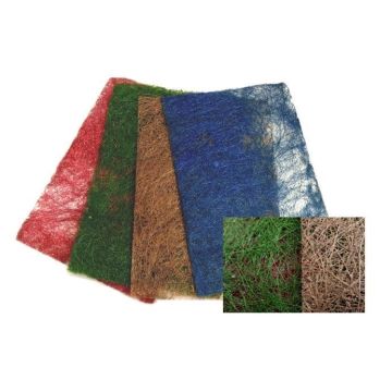 Sizal kolorowy z brokatem 22x33cm 4 szt MIX
