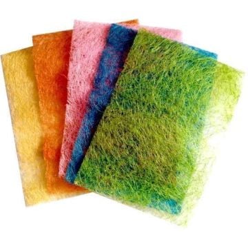 Sizal brokatowy 22x33cm 5szt mix pastelowe