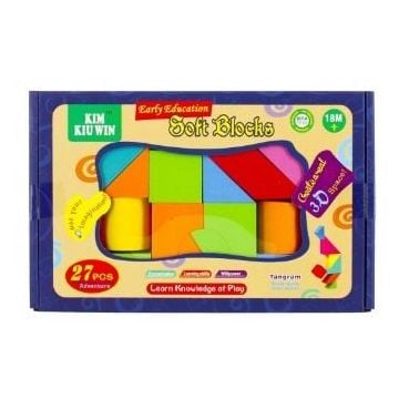 Klocki piankowe 27szt