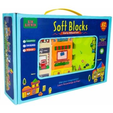 Klocki piankowe 108szt