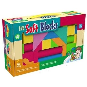 Klocki piankowe 124szt