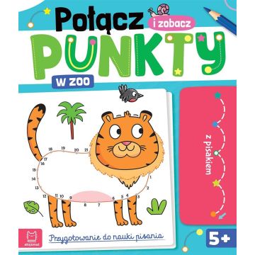 Połącz punkty i zobacz! W zoo. Przygotowanie do...