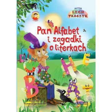 Pan Alfabet i zagadki o literkach + CD