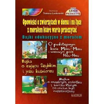 Opowieści o zwierzętach w domu i na łące.. + CD TW