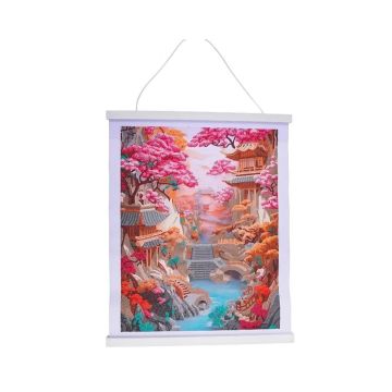 Plakat 35x45cm z mozaiką diamentową Wiśnia