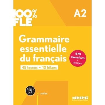 100% FLE Grammaire essentielle du franais A2 + app