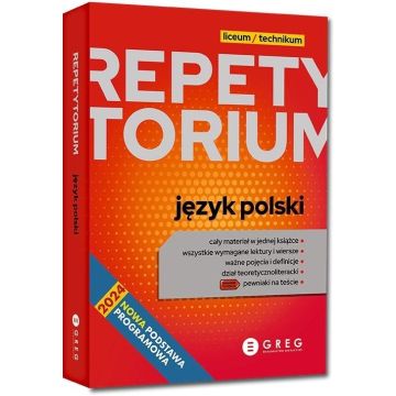 Repetytorium - liceum/technikum - język polski - 2026
