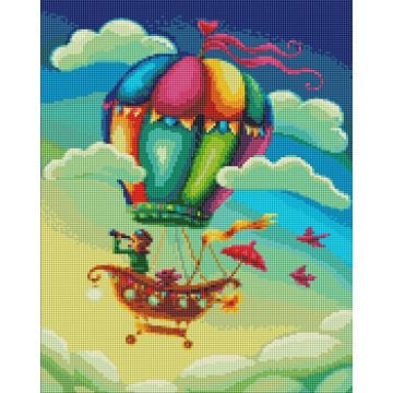 Diamentowa mozaika - Wędrowcy 40x50cm
