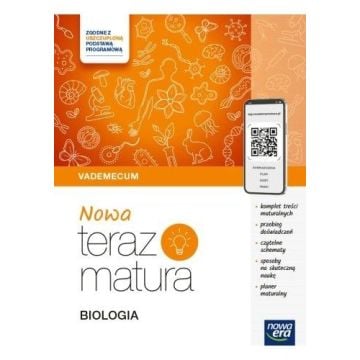 NOWA Teraz matura 2026. Biologia. Vademecum z materiałami cyfrowymi