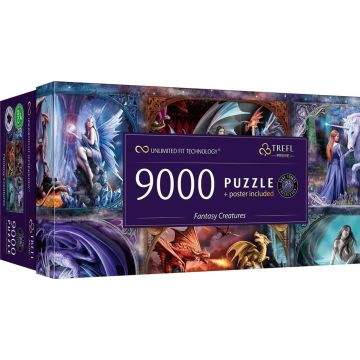 Puzzle 9000 Fantasy Creatures Anne Stokes TREFL