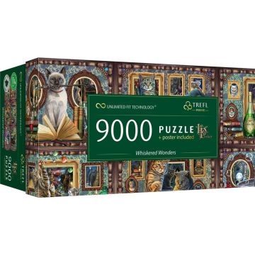 Puzzle 9000 Whiskered Wonders Lisa Parker TREFL