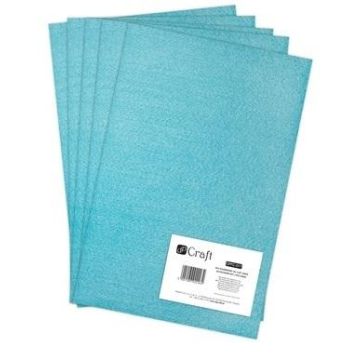 Filc poliestrowy A4 aqua 5szt