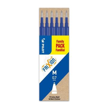 Wkład do pióra Frixion 0,7mm niebieski 6szt