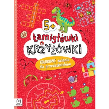 Łamigłówki i krzyżówki. Kolorowe zadania