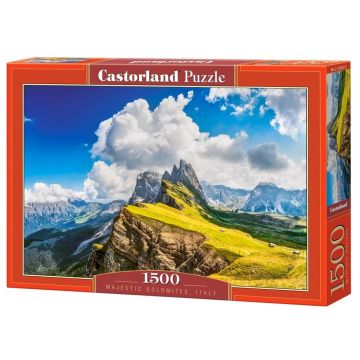 Puzzle 1500 Majestic Dolomites, Italy CASTOR