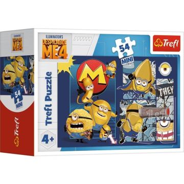 Puzzle 54 mini - Z Minionkami fajnie jest! 3 TREFL