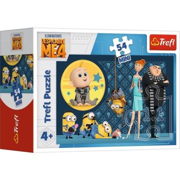 Puzzle 54 mini - Z Minionkami fajnie jest! 4 TREFL