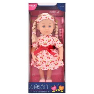 Dolls World Lalka Charlotte 36cm