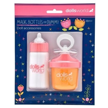 Dolls World Magiczne butelki mleko sok i smoczek