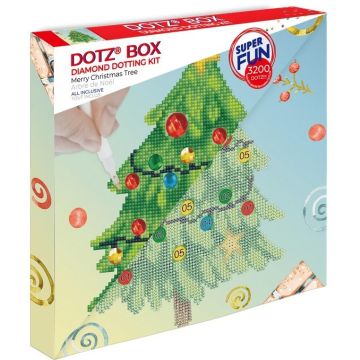 Diamond Dotz Box - Merry Christmas Tree