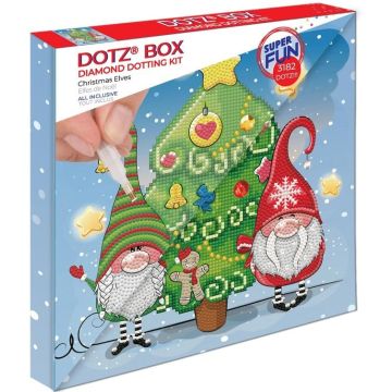 Diamond Dotz Box - Christmas Elves