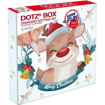 Diamond Dotz Box - Christmas Trio Reindeer