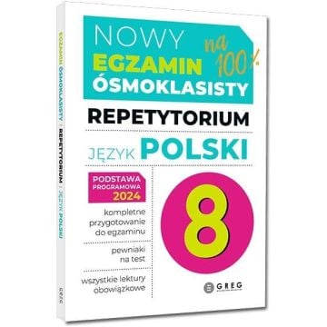 Nowy Egzamin ósmoklasisty - język polski. Repetytorium - 2026