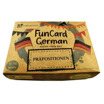 Fun Card German Prapositionen CREATIVO