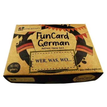 Fun Card German Wer, Was, Wo... CREATIVO