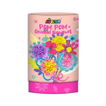 Pom Pom Bukiet z pomponami Kwiaty