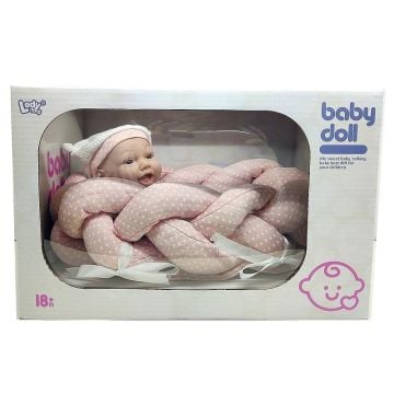 Bobas z kocykiem i butelką 25cm