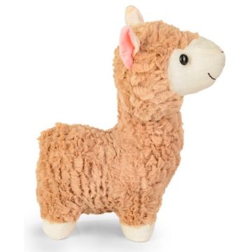 Lama 35cm brązowa