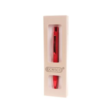 Długopis City czerwony w etui