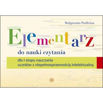 Elementarz do nauki czytania dla I etapu...