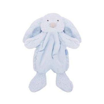Królik Charlotte doudou niebieski 28cm