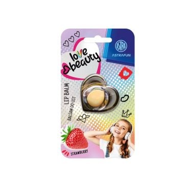 Balsam do ust Heart truskawka ASTRAFUN