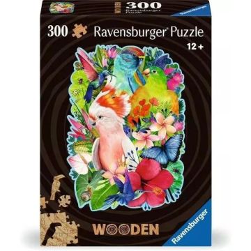 Puzzle drewniane 300 Ptaki