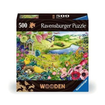 Puzzle drewniane 500 Dziki ogród