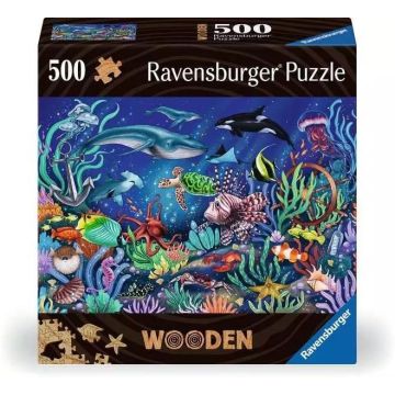 Puzzle drewniane 500 Podwodny świat