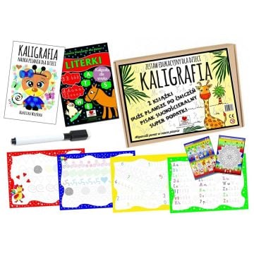Kaligrafia. Zestaw edukacyjny dla dzieci