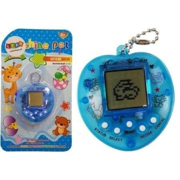 Gra elektroniczna tamagotchi niebieska