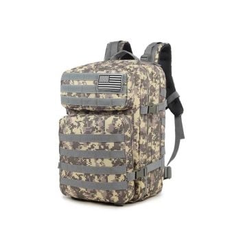 Plecak militarny wojskowy siwy 40-60L