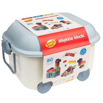 Klocki miękkie 80el