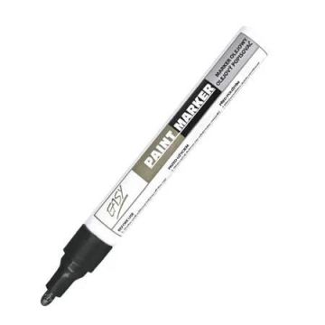 Marker olejowy wodoodporny czarny (10szt) EASY