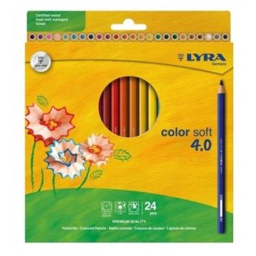 Kredki Color Soft 4.0 Hangable 24 kolory